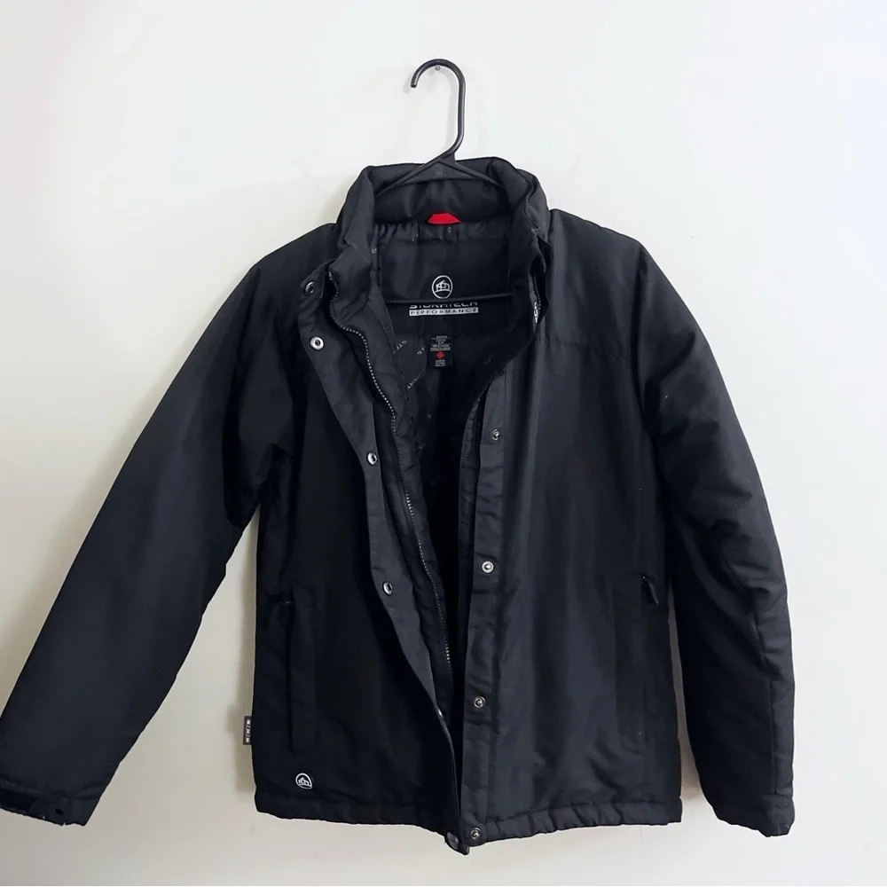 Storm tech Men's Black Winter Jacket Outdoor Casual Canadian designed